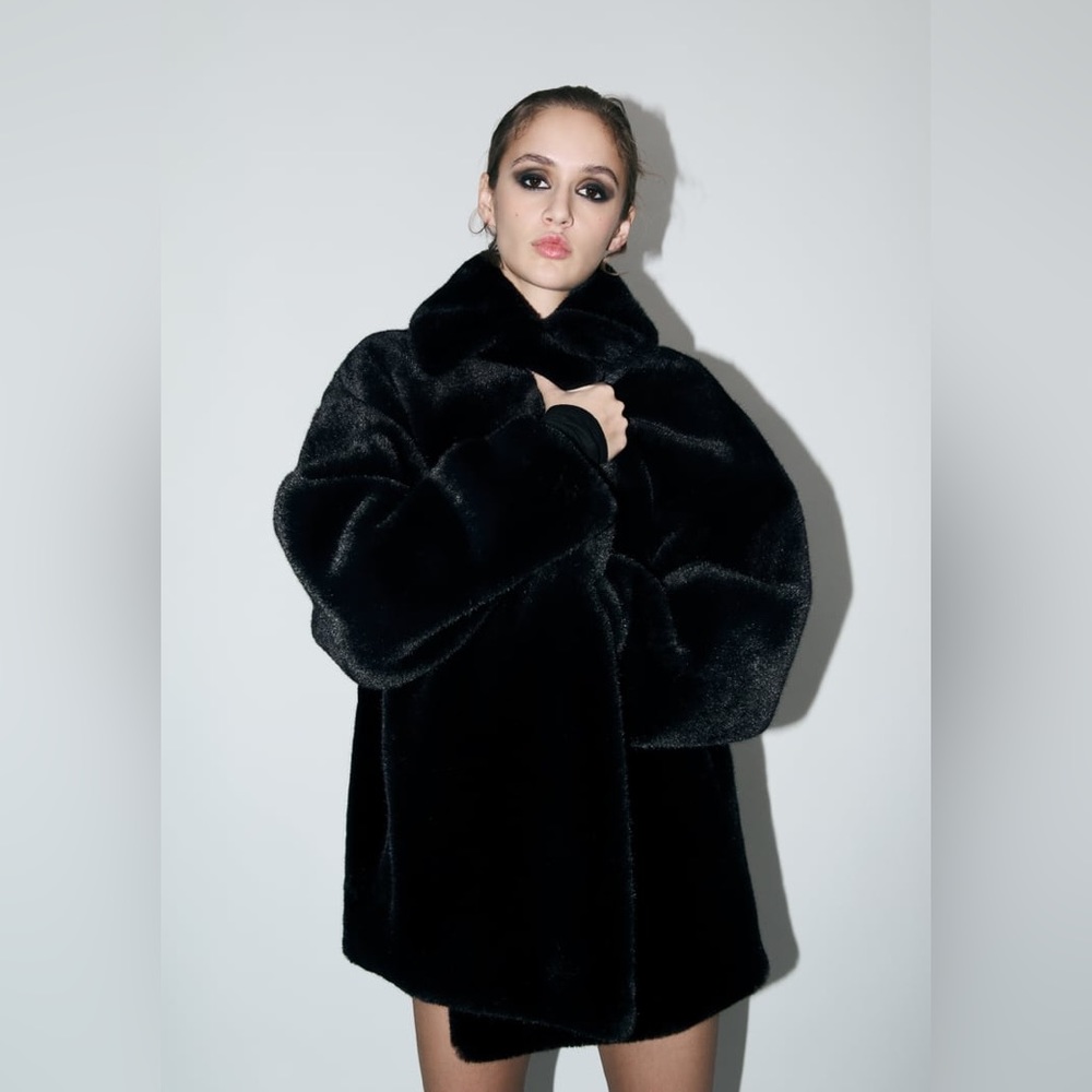 Faux Fur ZW Coat